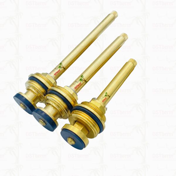 Chrome Plated Valve Cartridge With Extension Sleeve 1/2" - 1" Customized Size