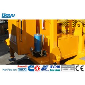 Bull-wheel Diameter 540mm 90kN Hydraulic Puller Transmission Line Stringing