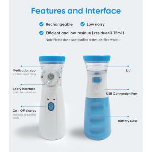 disposable nebulizer mask nebulizer sale ultrasonic nebulizer diffuser mini
