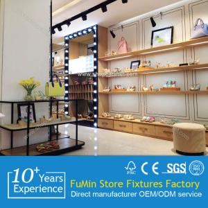 Quality Cardboard Garment Shelf Retail Hanging Clothes Display Rack for sale