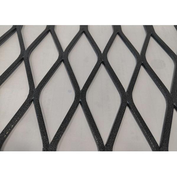 Buy 4x8 5x10 Expanded Metal Screen , Expanded Mesh Sheet Diamond Shape at wholesale prices