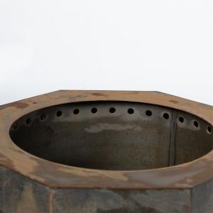 Quality Outdoor Garden Campfire Wood Burning Corten Steel Metal Fire Bowl Round Rustic for sale
