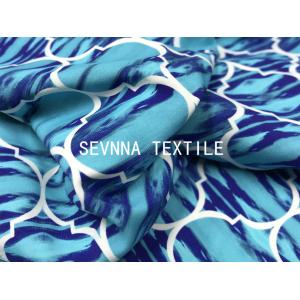 Moisture Wicking Yoga Wear Fabric Double Printing Patterns