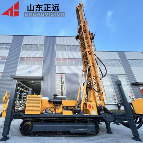 Buy Max Rotary Speed 85/170r/min Crawler Water Well Drilling Rig 9.6M Drill Pipe Length for Smooth Drilling at wholesale prices