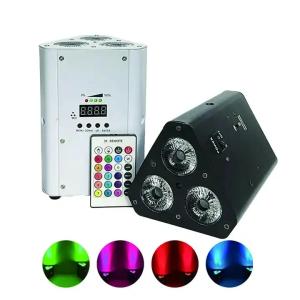 Rgbaw UV 3x18w Battery Operated Uplighting LED Par Can 6ch/10ch
