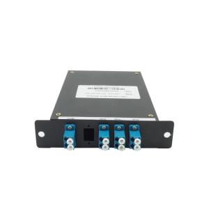 China Simplex LC Multiplexer Mux 1X6 WDM CWDM DWDM Module on sale