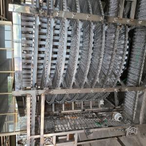 Flex Steel Spiral Cooling Tower High Strength With Conveying Belt