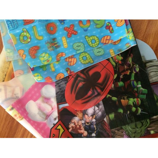 PLASTIC LENTICULAR soft lenticular sheeting printing clothing tpu 3d lenticular