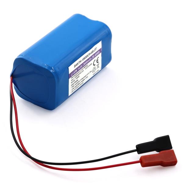 14.8V 2800mah BAKTH-1528 Lithium Ion Rechargeable Battery Pack Fit for Sweeper Vacuum Cleaner Robot Electric Bicycles