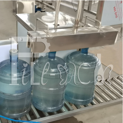 Buy Stainless Steel 304 PVC 3 Gallon Bottle Label Machine Neck Steam at wholesale prices