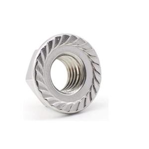 SS304 Galvanized Hex Head Cap Nut M8 Dacrotized Painting