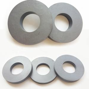 Industrial Y30 Ferrite Ring Magnet Customized Permanent Ferrite