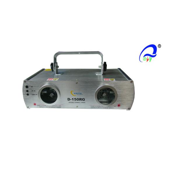 Buy 80mW Double Heads Beam Music Disco Laser Lights For Parties / DJ AC 100 - 240V at wholesale prices