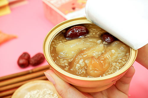 ZeaGrove ZeaGrove , Stewed Fish Maw with Red Date and Qunioa , Nourish blood and calm nerves , No additives , Natural and healthy