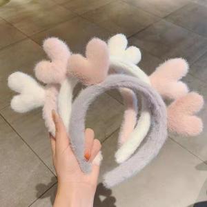 Plush Hair Clips For Face Washing