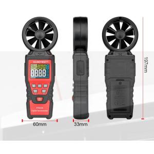 3x1.5V AAA Batteries Portable Anemometer Digital