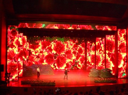 Full Color Indoor Led Screen Wedding Stage 250x250mm 5000nits P3.91mm