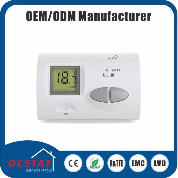 Air Conditioning Wired Room Thermostat With Temperature Control wired electronic