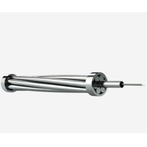 Aerial Optical Fiber Ground Wire , 400m 12 Core Opgw Cable In Transmission Line