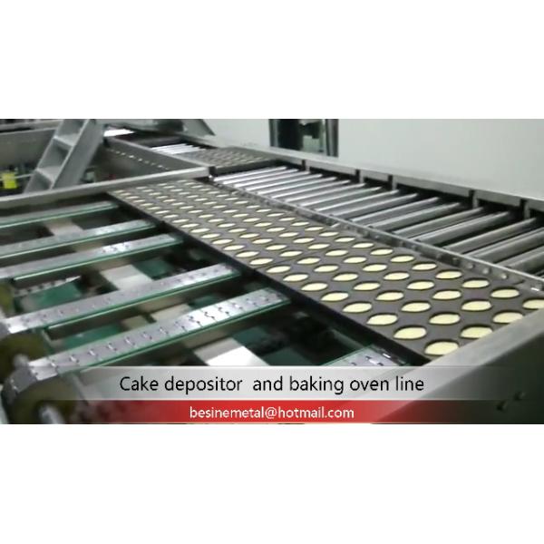 Automatic Bakery Equipments Gas Tunnel Oven For Cake Breads Burger Buns Pizza Production Line