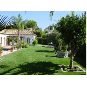 Quality 12500Dtex 36mm PE Artificial Fake Turf Grass Lawn for sale
