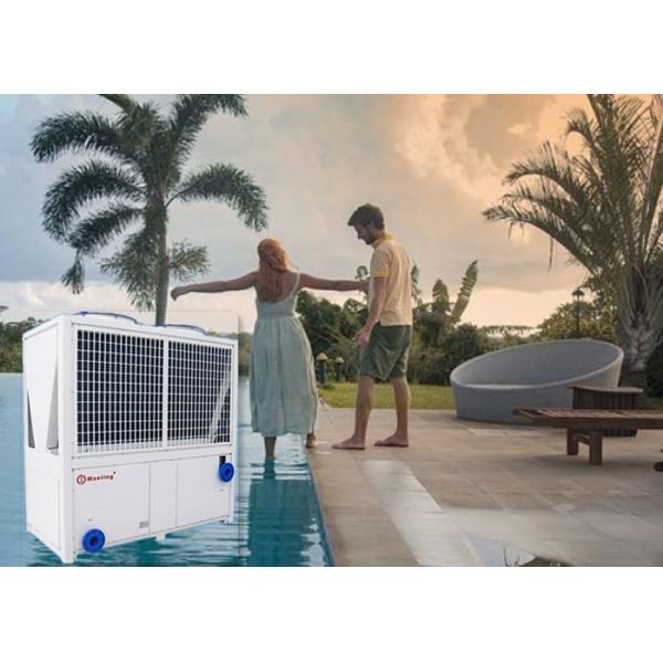 Buy ROHS Swimming Pool Heat Pump 84KW 38 Degree Air Source Heat Pump Water Heaters at wholesale prices