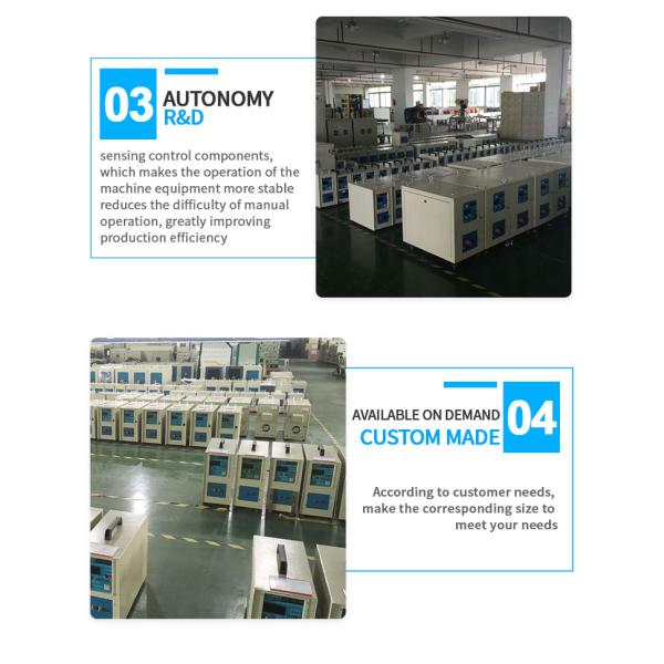 15KW Single Phase Induction Heating Machine Metal Smelting Welding Equipment 250V