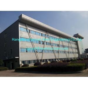 Prefabricated Supermarket Commercial Steel Buildings Lightweight ASTM