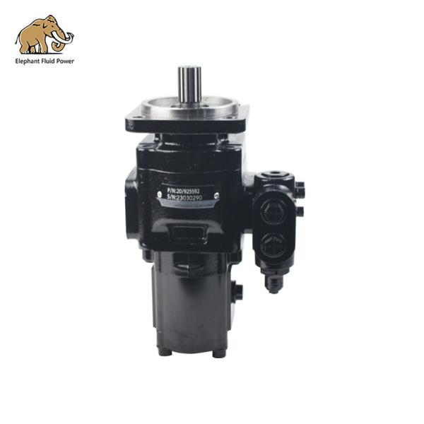Buy 2 stage 20/925592 Genuine Parker / JCB Loadall Twin Hydraulic Pump 36 +16 CC/REV at wholesale prices