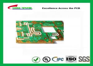 Quality Rogers 5880 material Quick Turn PCB Prototypes , White Silkscreen PCB for sale