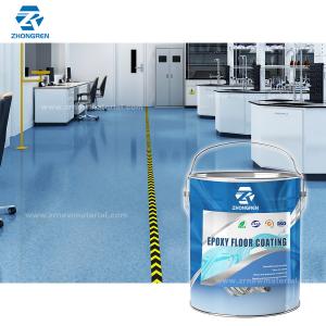 Chemical Resistance Sand Epoxy Floor Coating Waterborne Epoxy Paint Two