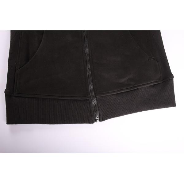 56% Cotton 44% Polyester Ladies Casual Zipper Hoodies S M L XL