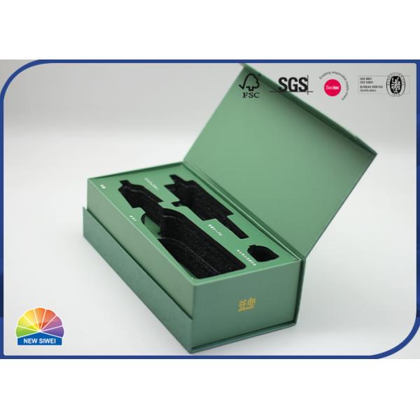 Square Rigid Cardboard Packaging Magnetic Closure Custom Logo Foldable Gift Paper Box