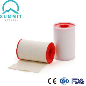 White Cover Surgical Adhesive Plaster With Red Plastic Spool