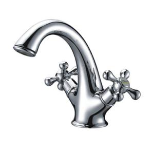 Chrome Polished Basin Mixer Faucet