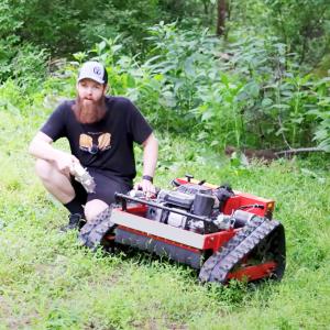 Free Shipping CE Certificated Remote Control Robot Lawn Mower zero Turn Lawn