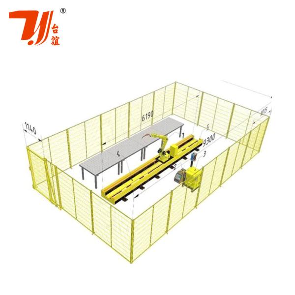 6 Axis Auto Robot Arm System Metal Fiber Laser Cutting Machine For Production