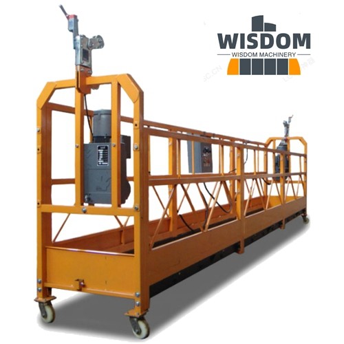 Buy 1.5kw Gondola Suspended Platform Zlp800 Steel Work Building Maintenance Window Clean Lifting Cradle at wholesale prices