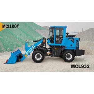 Small Four Wheel Drive Loader Compact Articulated 79hp 58kw Power