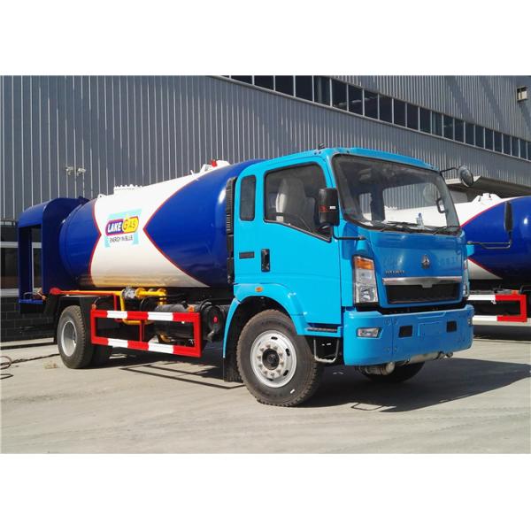 Buy Sinotruk Howo 4x2 RHD 12000L LPG Transport Truck at wholesale prices