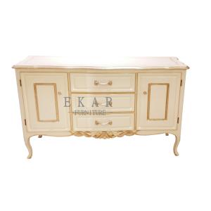 China Shabby Chic Vintage Sideboard Wooden Low Sideboard 2 Door Sideboard Luxury Sideboard Count on sale
