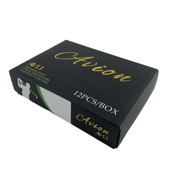 7-15 Days Production Time Golf Ball Gift Fancy Packaging Box with Lamination Glossy Or Matte Finish