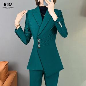 Skirts Suits Closure Type Single Button Two Pieces Formal Ladies Business Woman