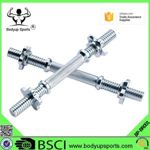High Quality Gym Chrome Spin lock Dumbbell Handles