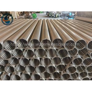 Continuous Slot Hi Flow Johnson Wire Screen Stainless Steel