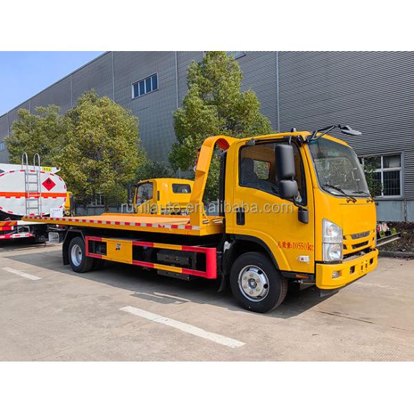 Hot Model Japan Tow Truck for Sale Left Hand Drive Flat Recovery Truck