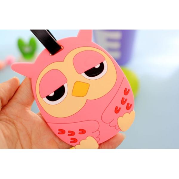 Custom 3D soft silicone luggage tag/ rubber bag tag/ pvc luggage tag custom airplane travel ID