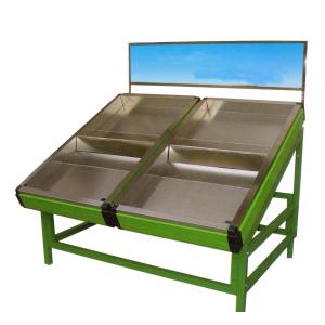 Quality Metal Wire Display Racks Roll Container for sale