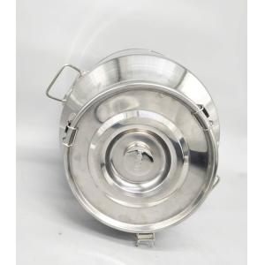 SS304 30L Milk Production Drawing Used Stainless Steel Milk Cans With Sealed Lid
