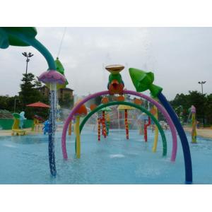 Quality Galvanized Carbon Steel Water Spray Park Equipment Colorful Customized Water Toys for sale